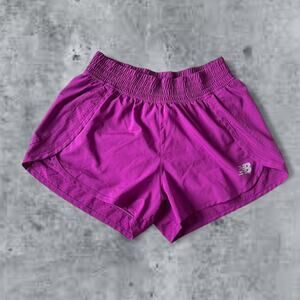 New balance purple running shorts